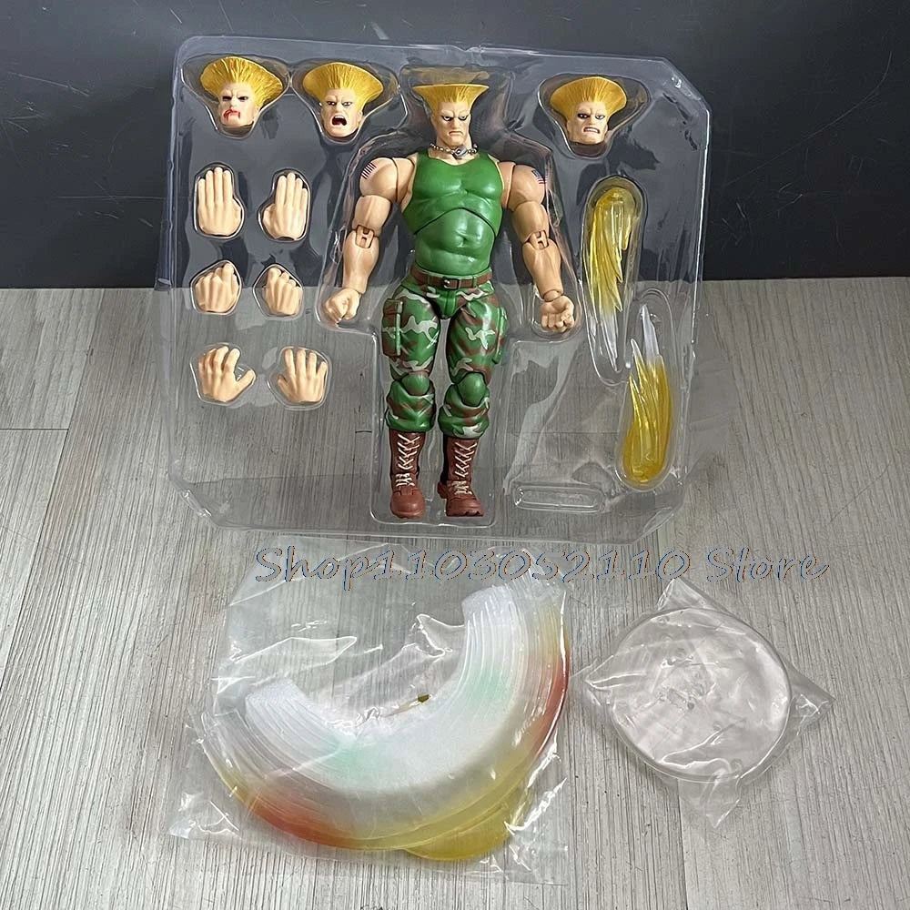 ST Street Fighter Guile Ken Ryu Action Figure Anime The Final Challengers Model Doll Statue Joint Movable Movie Toys Gifts