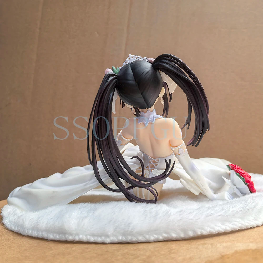 KDcolle Date A Live Figure Tokisaki Kurumi Nightmare Wedding Dress Anime Girl PVC Action Figure Toy Statue Collection Model Doll