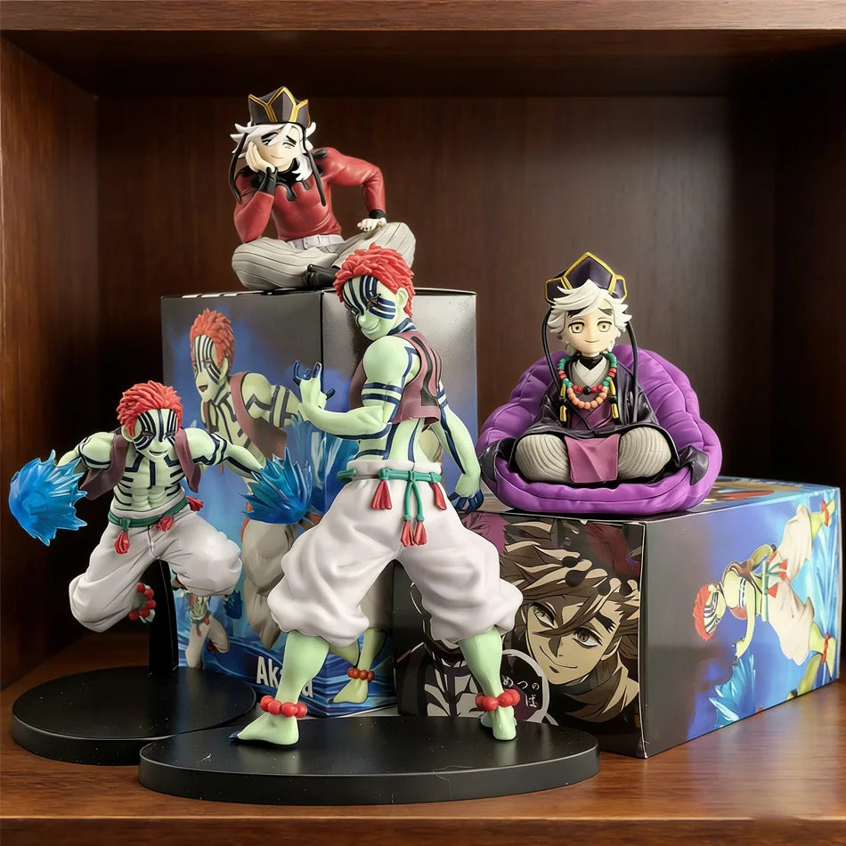 Hot Anime Demon Slayer Douma Premium Chokonose Noodle Stopper Anime Figure Action Figures Collection PVC Model Toys