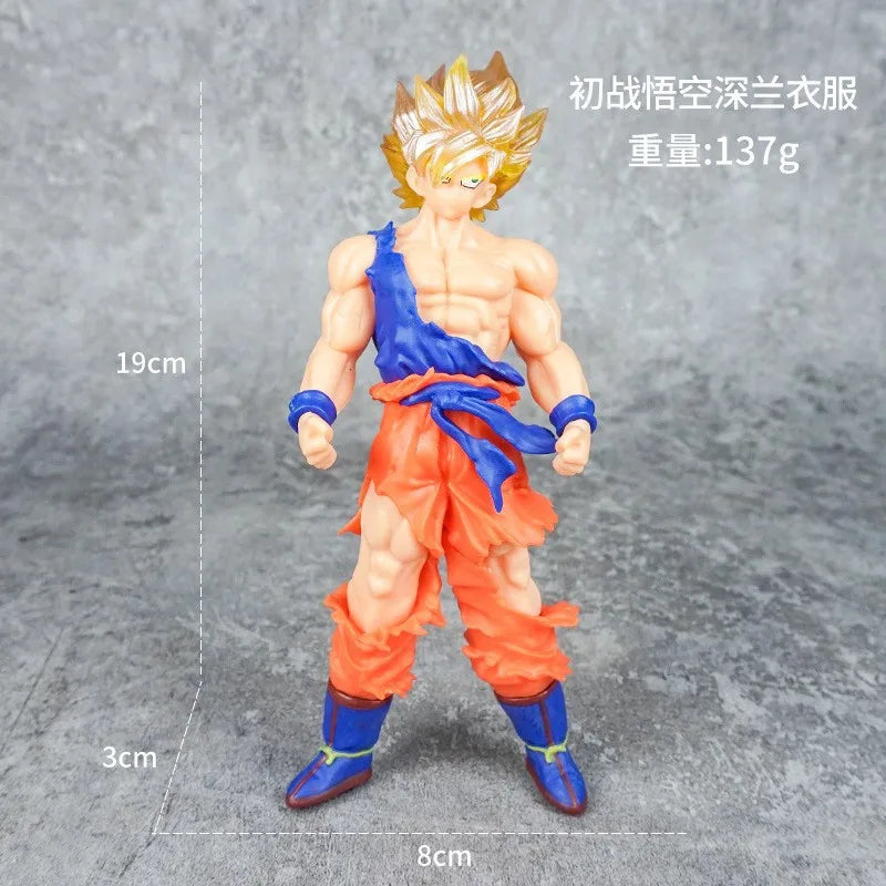 Dragon Ball Z Anime Action Figures Son Goku Majin Buu Vegeta Frieza Broli Cell PVC Cartoon Model Dolls