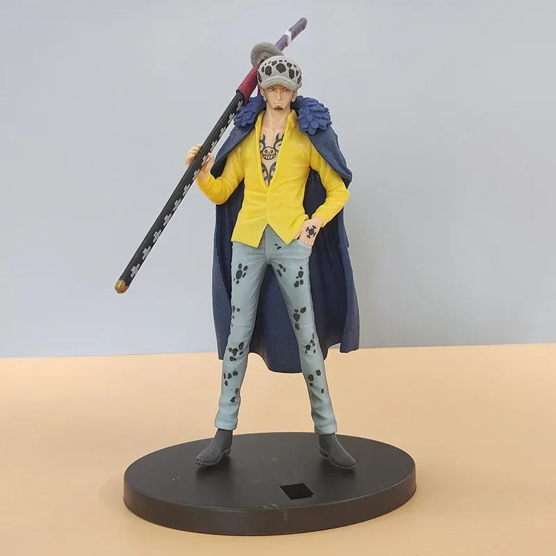 Anime One Piece Figure Trafalgar D Water Law Pvc Collection Action Figure Model Dolls Toys Gift