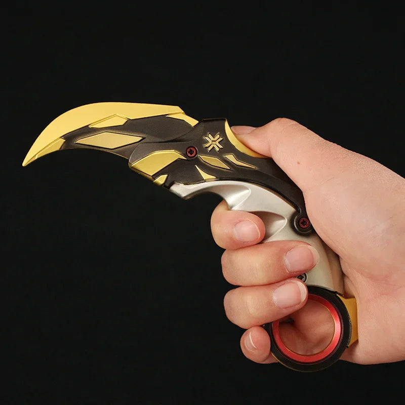 Valorant Melee Knife Toy Sword Figure Karambit Prime Reaver Series VCT Claw Knife Ion Tactical Knives Boys Gifts Game Gifts