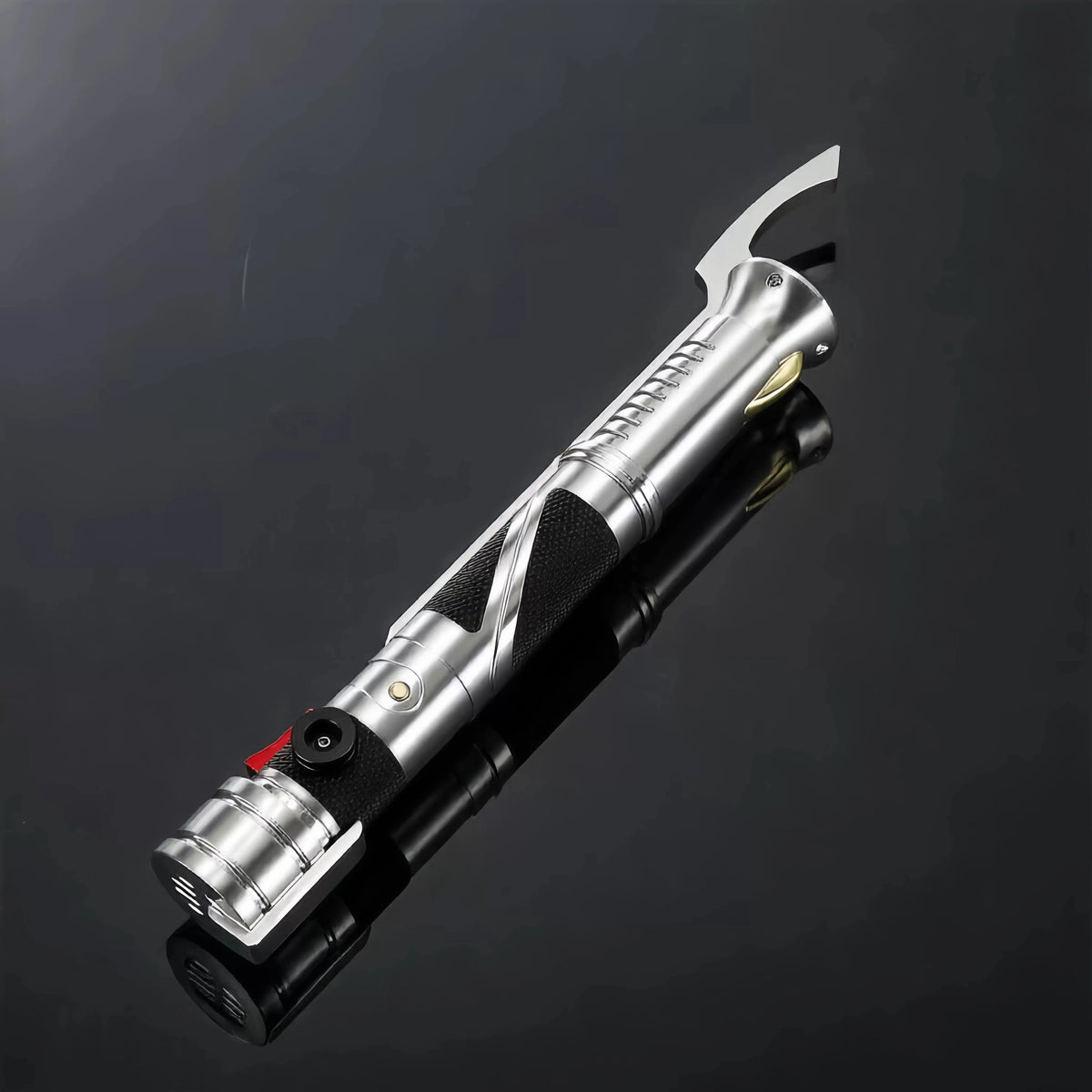 JS Upgraded RGB3.0 DK Lightsaber, Metal Hilt, Smooth Swing, Flash on Impact, Heavy Dueling Lightsaber, Cosplay Toy
