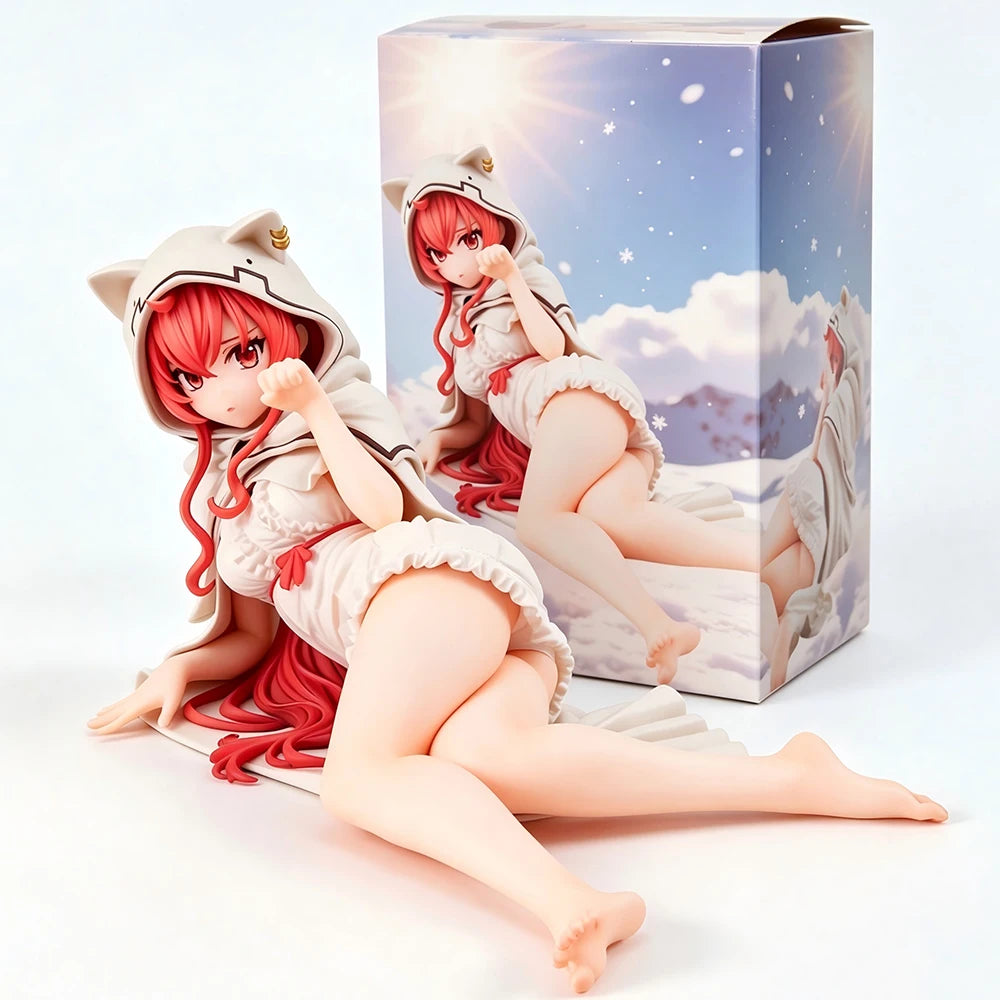 Anime Mushoku Tensei Jobless Reincarnation Rudeus Eris Boreas Greyrat Cat Sleeping Ver. Figure PVC Model Doll Desktop Ornament