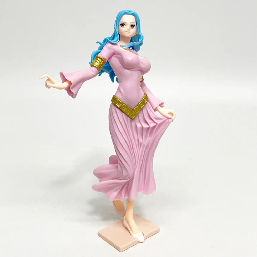 One Piece Anime Figures Nami Nico Robin Nefertari Vivi Shirahoshi PVC Action Figure Collection Model Toys for Fans Gift