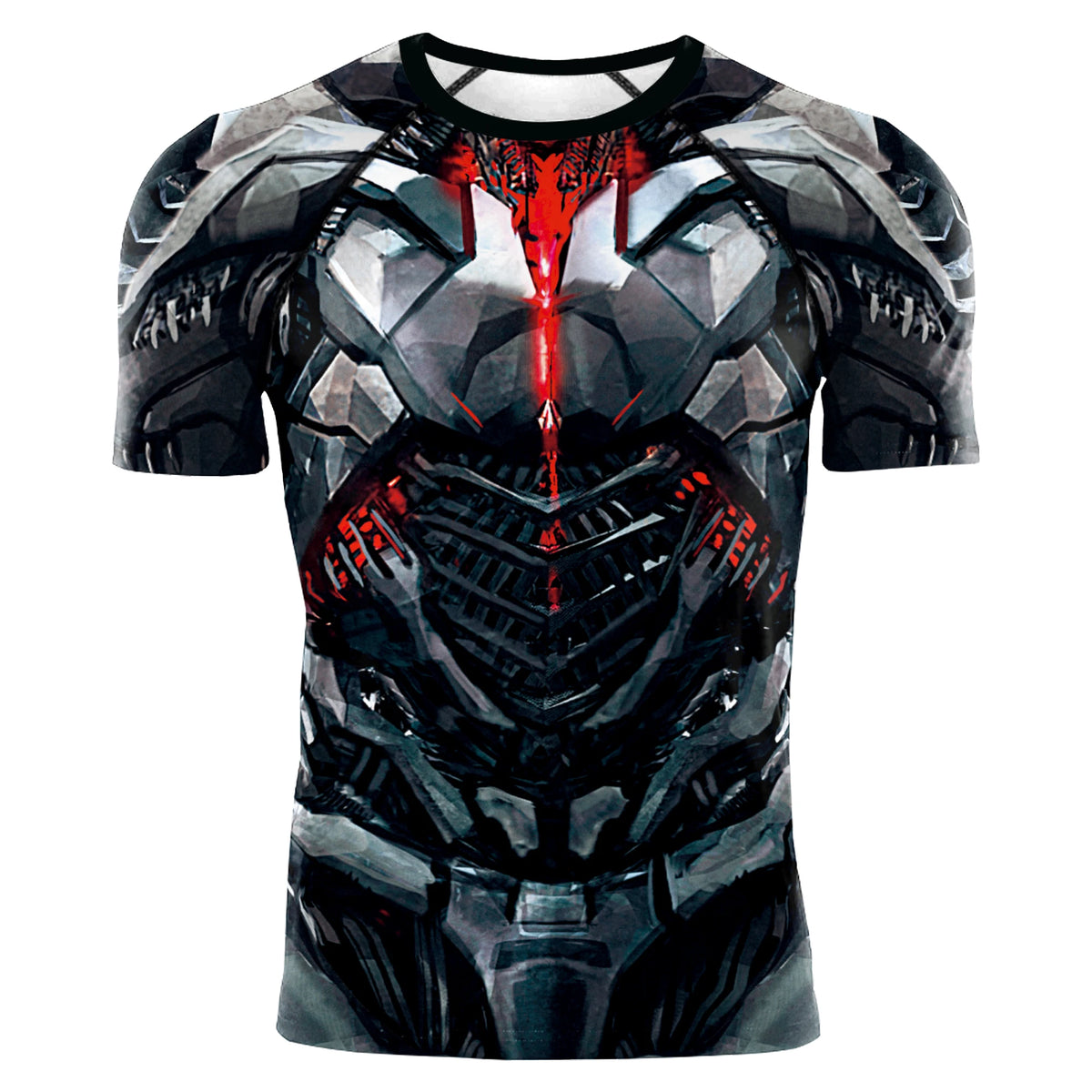 [You're My Secret] Superhero Long Sleeve Workout 3D Compression Shirt Comics Cosplay Costume Men's Quick Dry Rash Guard Gym Tops