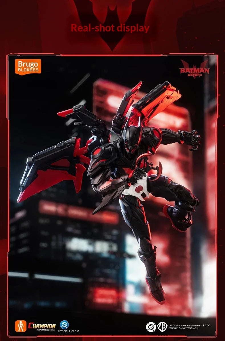 Blokees Dc Universe Champion Class Building Model Kit Superman Harley Quinn Nightwing Batman Beyond Diy Collectible Action Figur