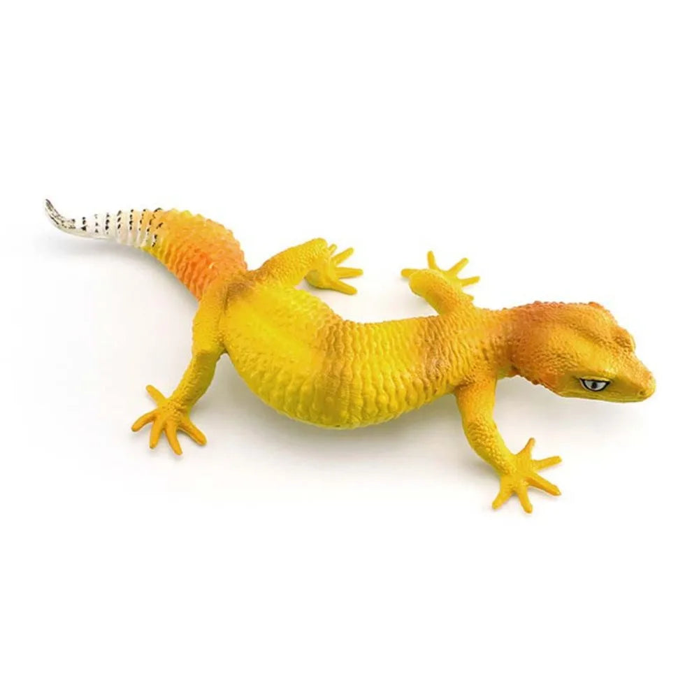 Simulation Lizard Model Figurines Miniature Educational Reptile Animals Figures Congnitive Static Gecko Figure Birthday Gift