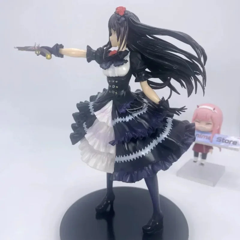 Anime Tokisaki Kurumi Figure Zafkiel Black Kurumi Figurine Date A Live Statue House Decoration Desk Room Accessories Toy Gift