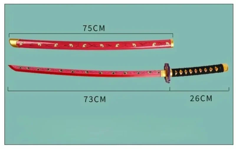 LED Light Demon Slayer Katana Luminous Sword Tomioka Giyuu Anime Cosplay Prop Knife Real Japanese Katana Samurai Lightsabre Toy