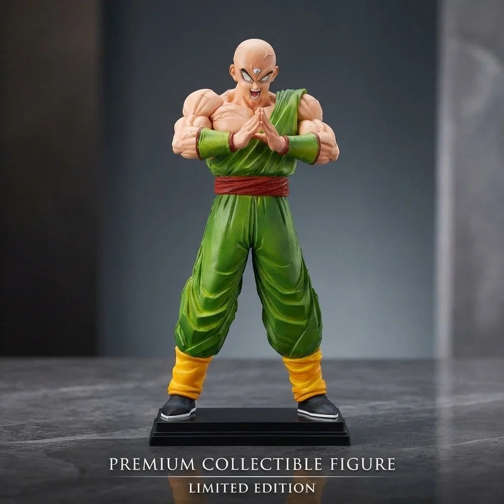 Anime Dragon Ball Figure Action Figures GK Unlimited Z Warrior Vol .2 Tien Shinhan Statue Ornamen Collection Model Toys Gifts
