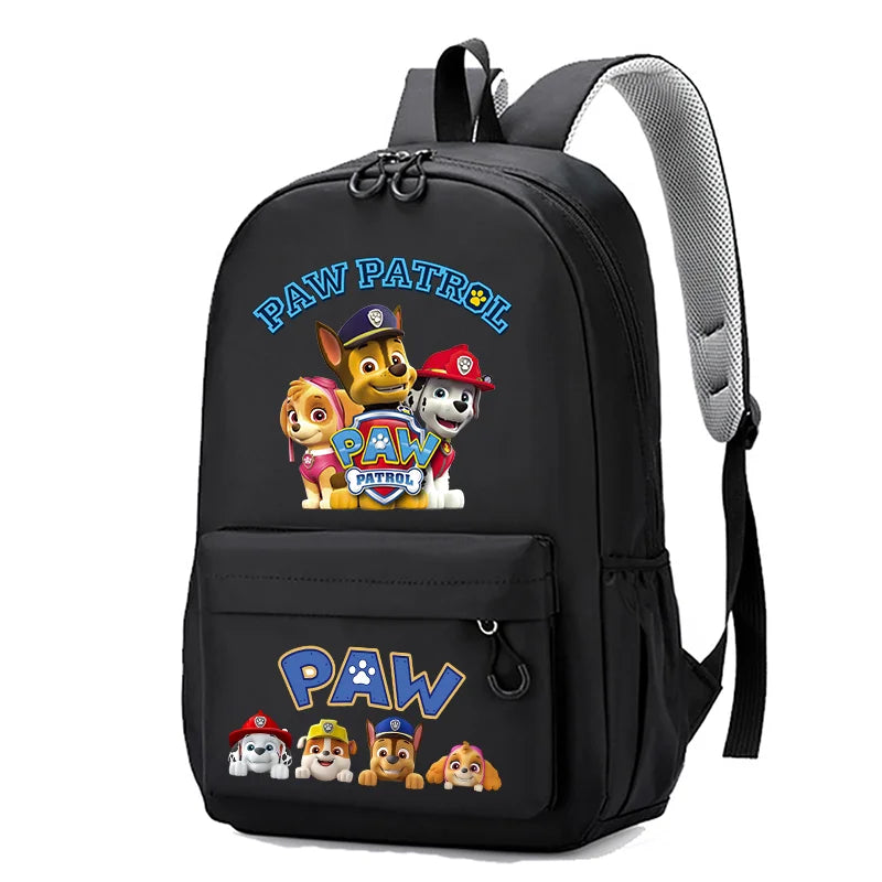 Paw Patrols Backpack Cute Anime Chase Skye Anime Student School Bag Travel Storage Bags Marshall Fashion Casual Knapsack Gift