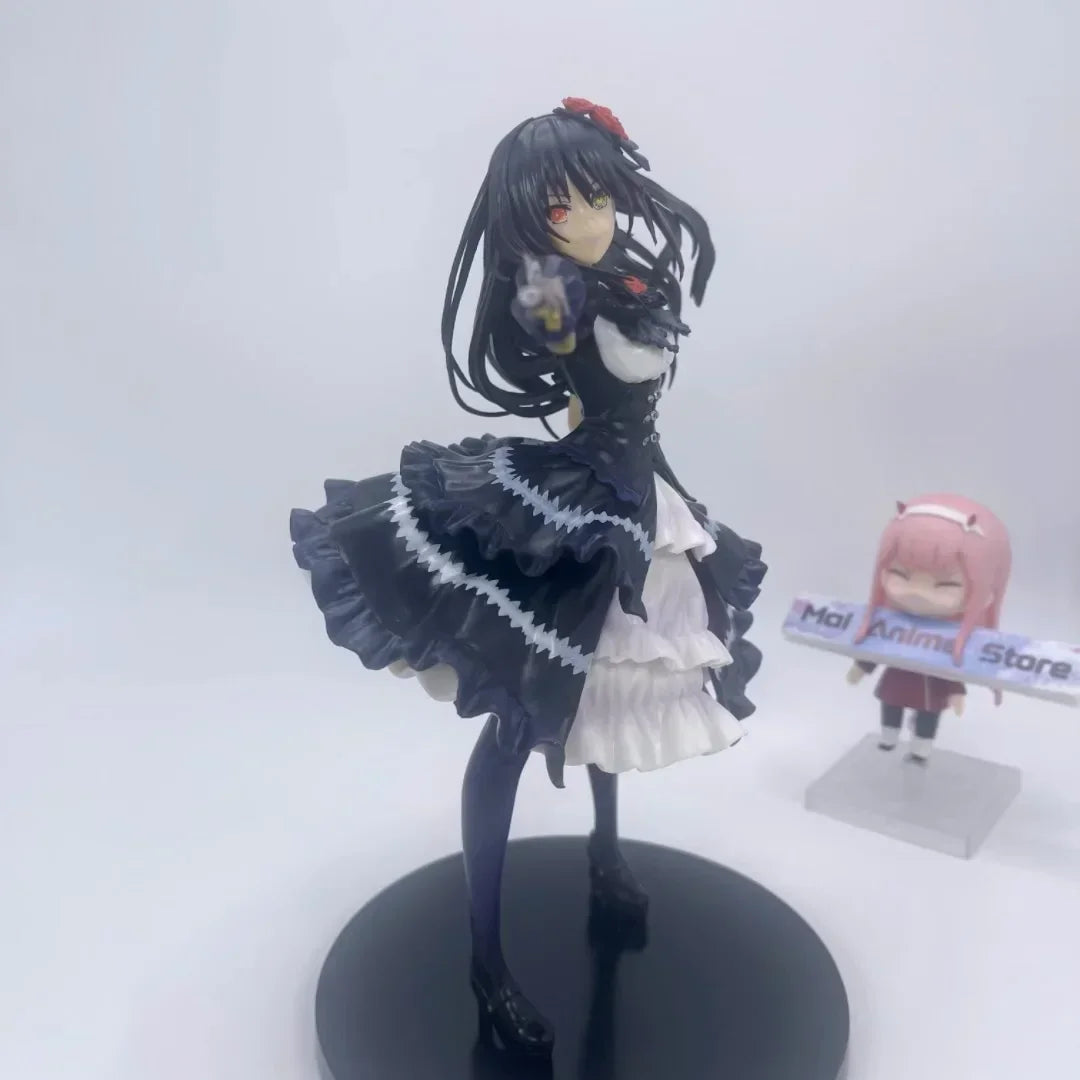 Anime Tokisaki Kurumi Figure Zafkiel Black Kurumi Figurine Date A Live Statue House Decoration Desk Room Accessories Toy Gift