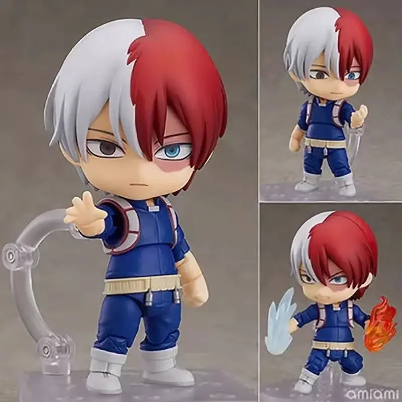 Q Version 686 Midoriya Izuku 705 Bakugou Katsuki 1112 Todoroki Shoto Figures My Hero Academia Model Doll Set Toy Regular Version