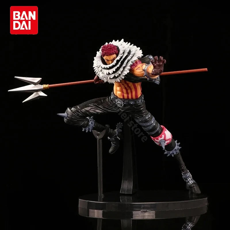 15cm Anime One Piece Figure Charlotte Katakuri King of Artist  PVC Model Toy Collection Desktop Decoration Gi