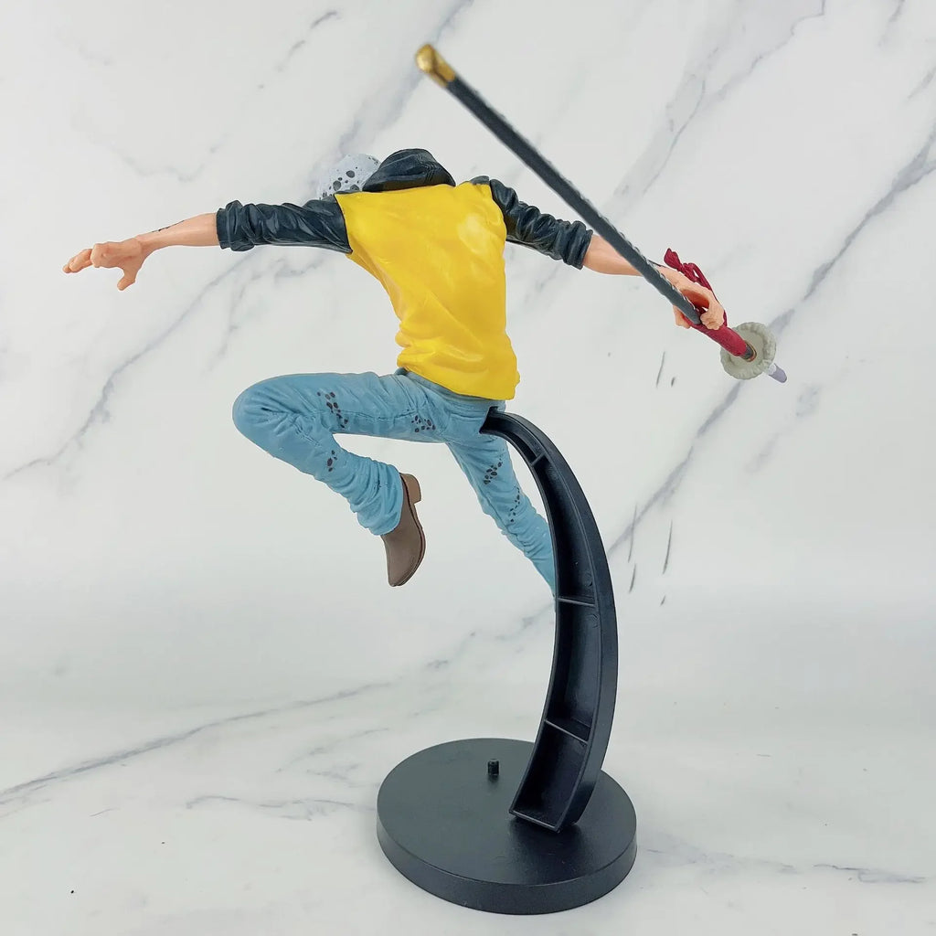 Anime One Piece Figure Trafalgar D Water Law Pvc Collection Action Figure Model Dolls Toys Gift