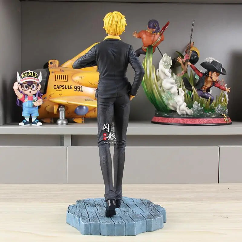 JT One Piece Sanji Suit Anime Figure Pvc Model Boxed Desktop Ornament Collectible Statue Gift For Adult Anime Fans Collectors