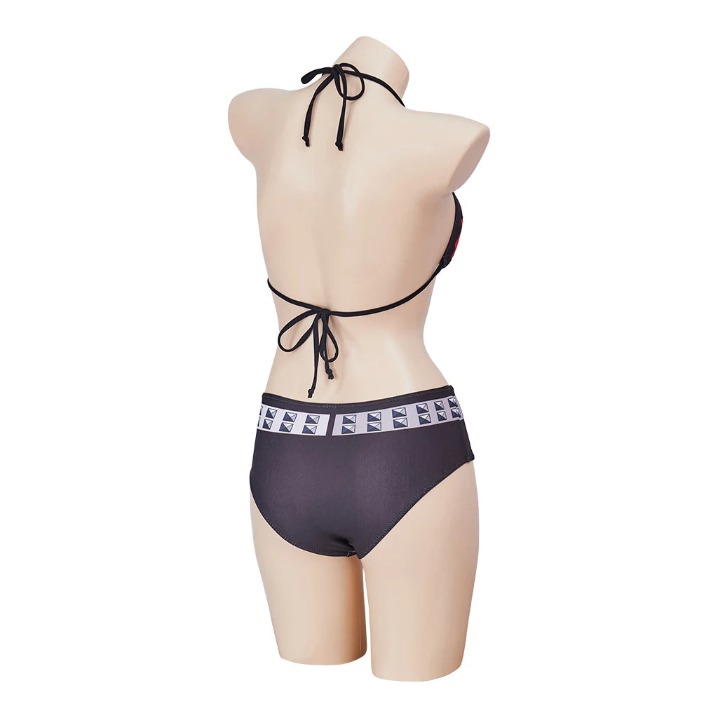 Yoko Littner Cosplay Costume Bikinis Set Women Girls Swimsuit Yoko Sexy Bathing Set Halloween Carnival Poor Party Swimwear
