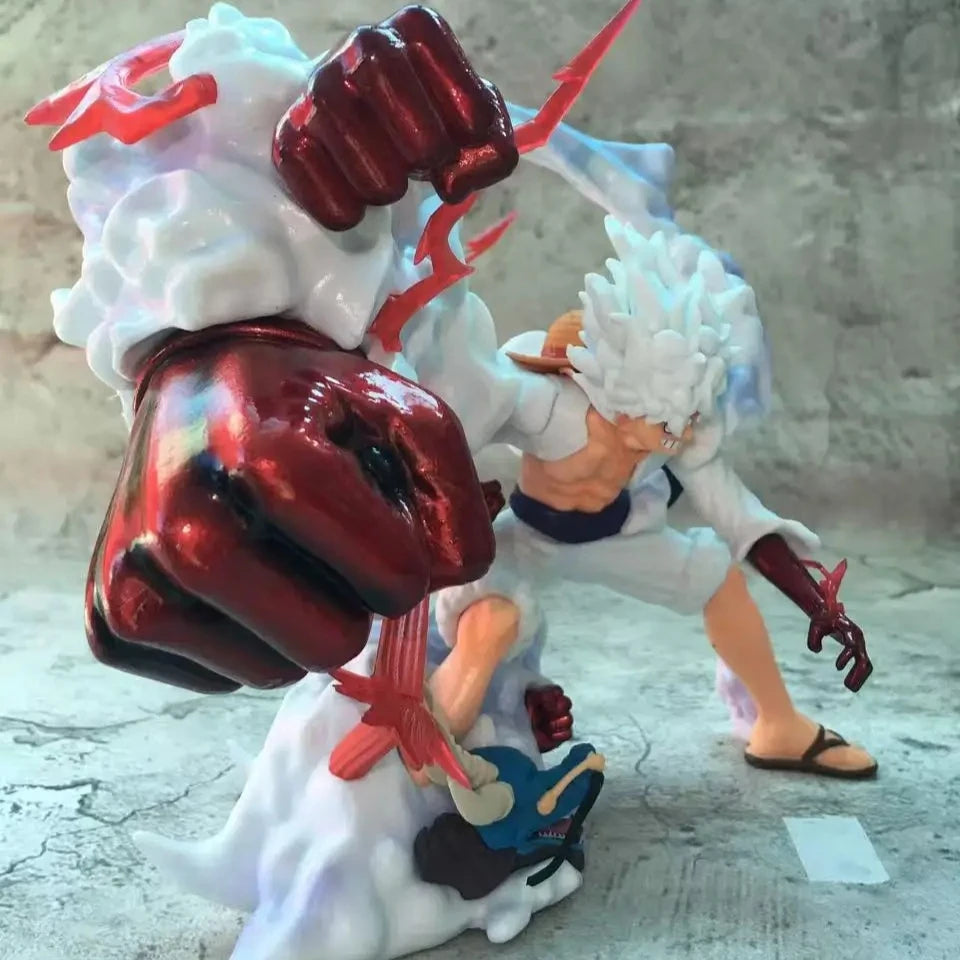 18cm ONE PIECE Nika Form Monkey D. Luffy Figure Collectible Decorations Anime Goods  Toy Gift Christmas Present for Kids