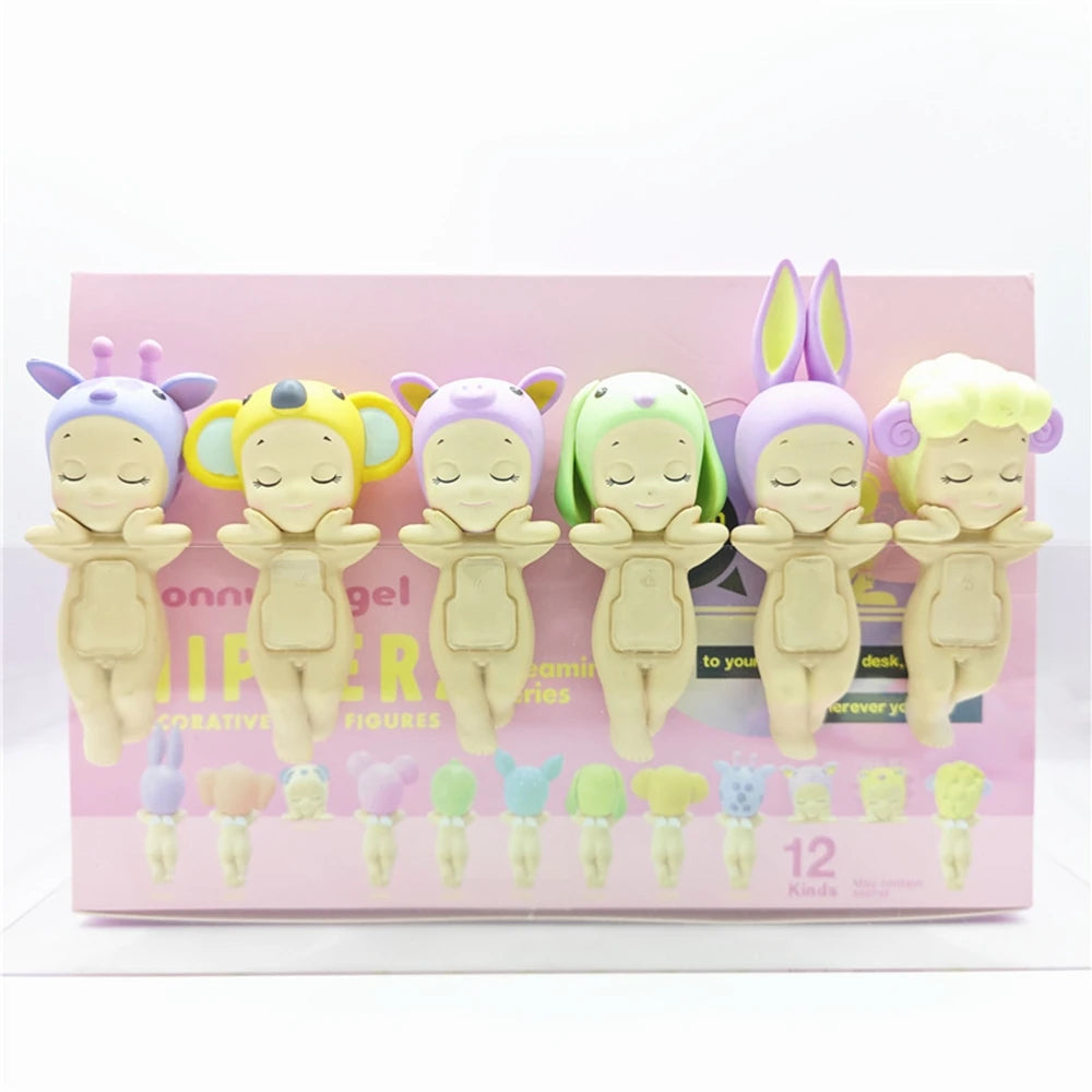Sonny Angel Blind Box Toys Hippers Dreaming Series Action Figures Anime Mobile Computer Decoration Dolls Birthday Christmas Gift