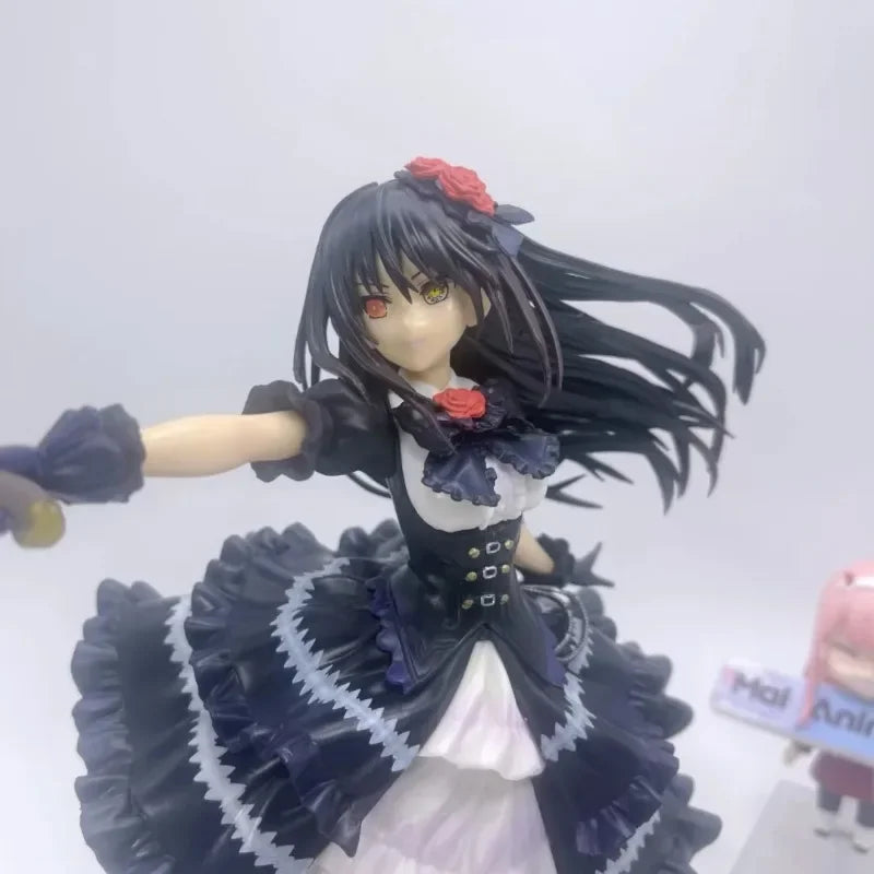 Anime Tokisaki Kurumi Figure Zafkiel Black Kurumi Figurine Date A Live Statue House Decoration Desk Room Accessories Toy Gift