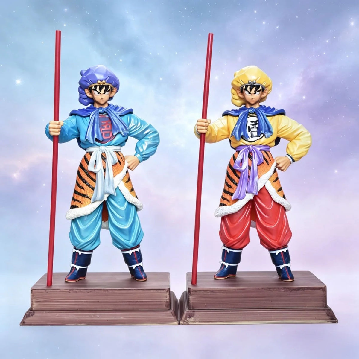 Dragon Ball Z Son Goku Figure Tiger Skin Skirt Goku Action Figures Model Pvc Statue Collection Dolls Desk Decoration Kids Toys