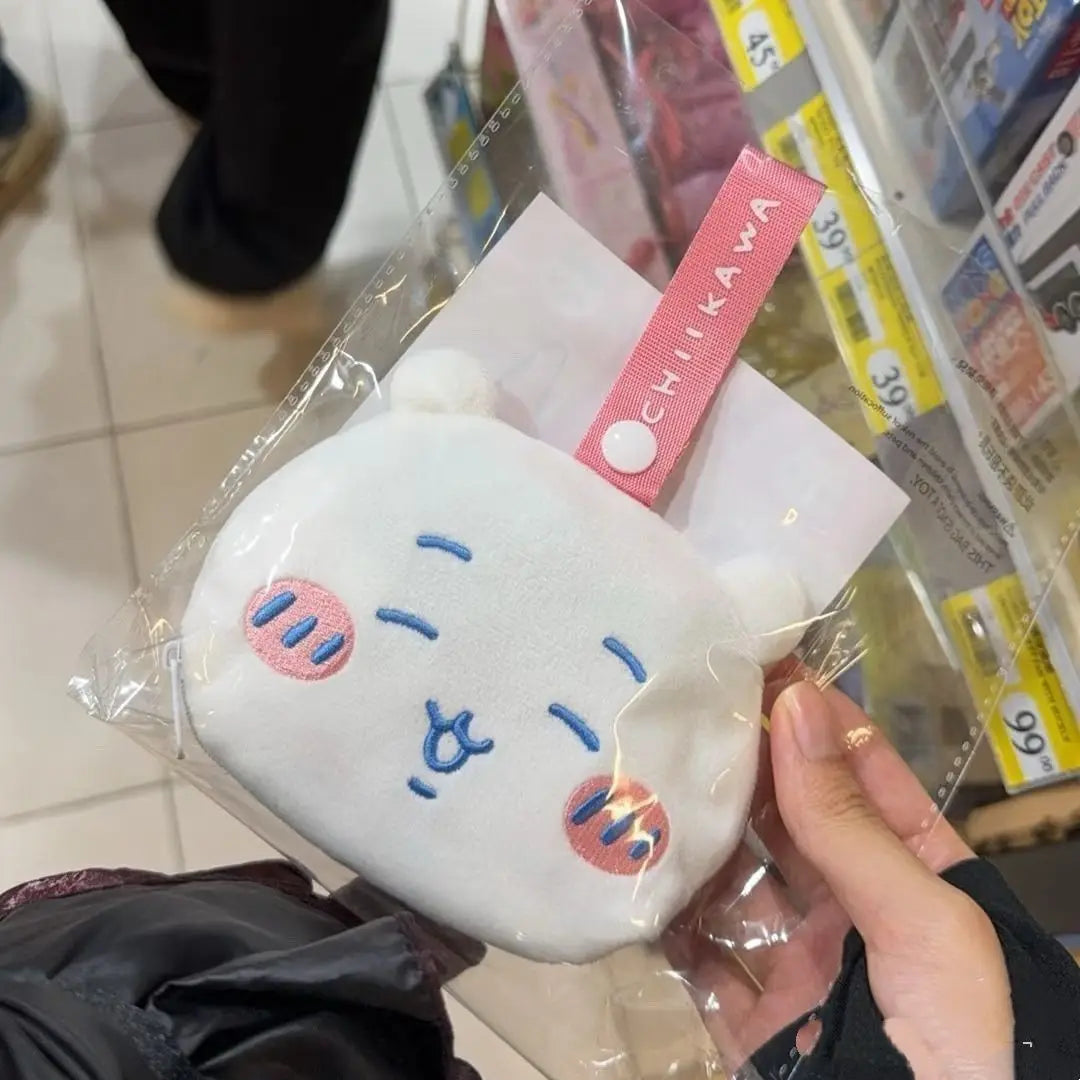 Chiikawa Usagi Ultra Light Foldable Shopping Bag Set Eco Friendly Tote Storage Pouch Kawaii Anime Collaboration Merchandise