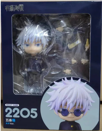 Nendoroid Jujutsu Kaisen Q Version Figure Gojo Satoru Fushiguro Megumi Collectible Desktop Decoration Anime Collectors Display