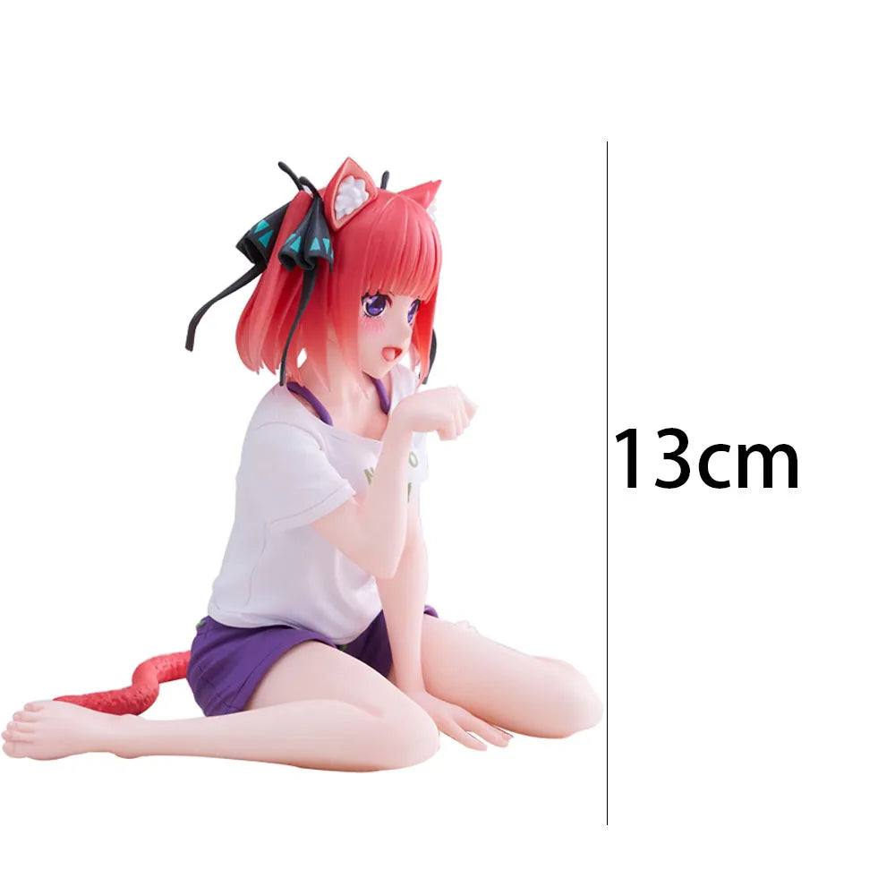 Anime Nakano Miku figure Nakano Miku Nakano Nino action figure Nakano Miku Nakano Nino figurine Model Toy Collection Statue Gift