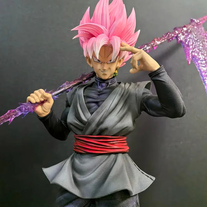 Jt Studio Toys Dragon Ball Anime Figure Zamasu Figure 1/6 Goku Black Pvc Statue Decor Ornament Collection Model Gift