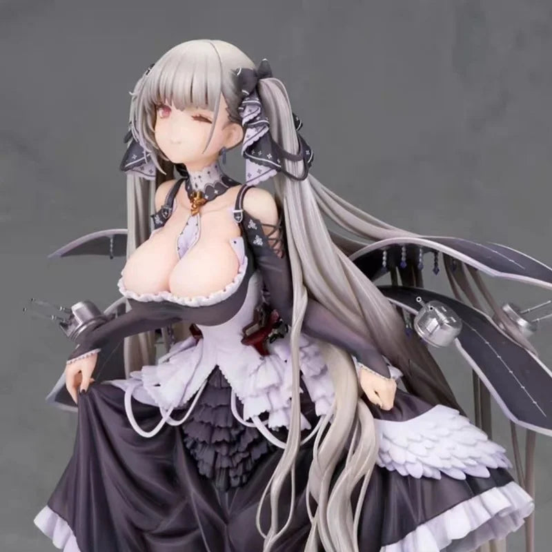 Azur Lane Formidable Figure With Exchangeable Face Parts High Quality Deluxe Statue Gothic Lolita Dress Anime Model For Display