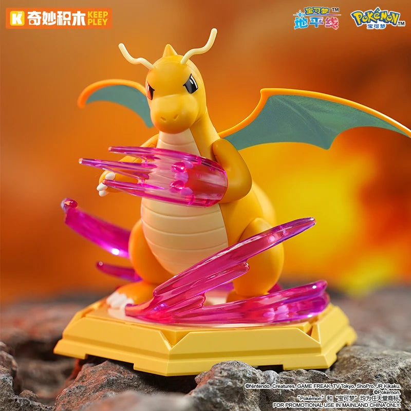 Original Pokemon Action Figure Pikachu Charizard Gengar Dragonite Gengar Movable Toy Decoration Model Birthday Gifts