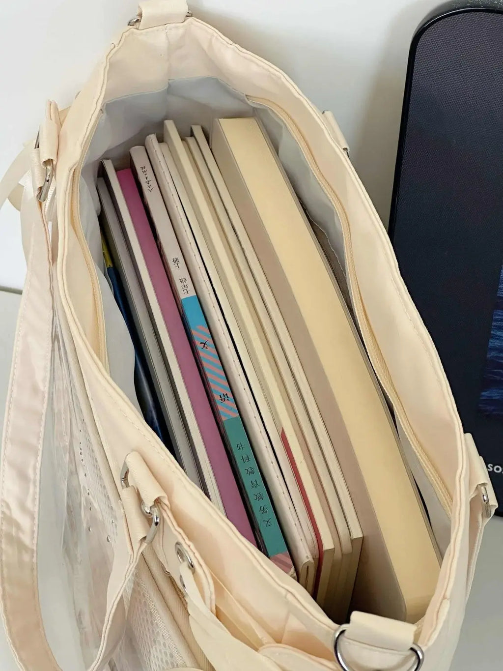 Japanese Harajuku Sweet Girl Ribbon Ulzzang Ita Bag Y2K Large Capacity Tote Bag Women Preppy Style Jk Uniform Shoulder Bag