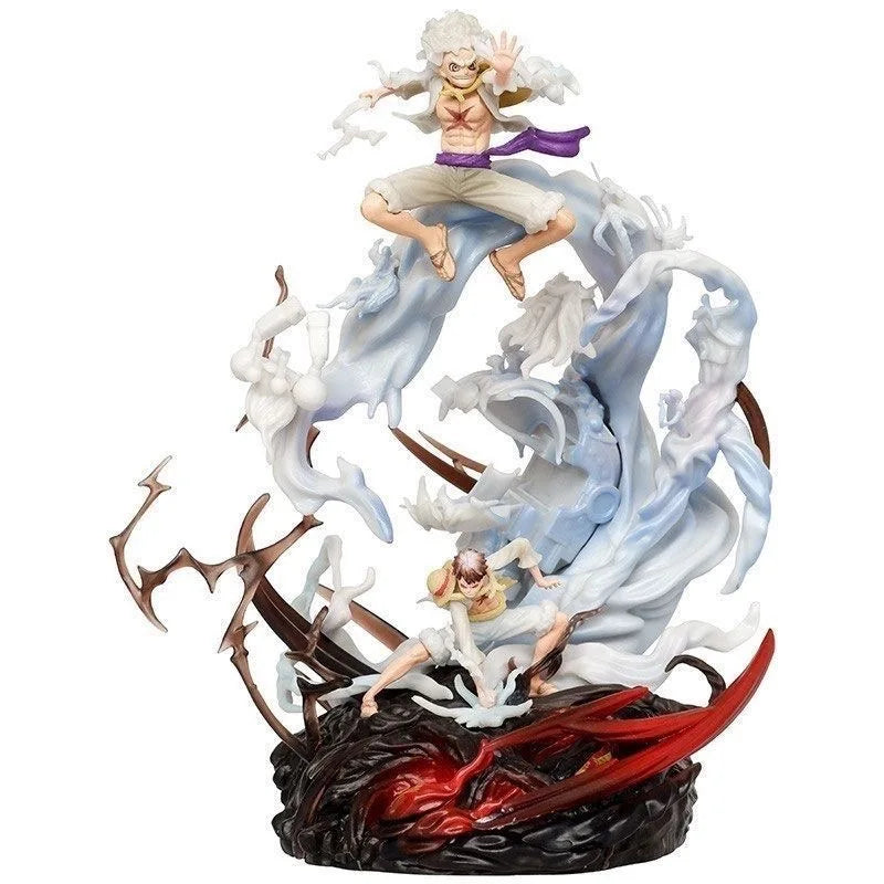 22cm/8.66in Anime ONE PIECE Figure Nika Luffy Action Figures Pvc Collection Model Toys for Gifts