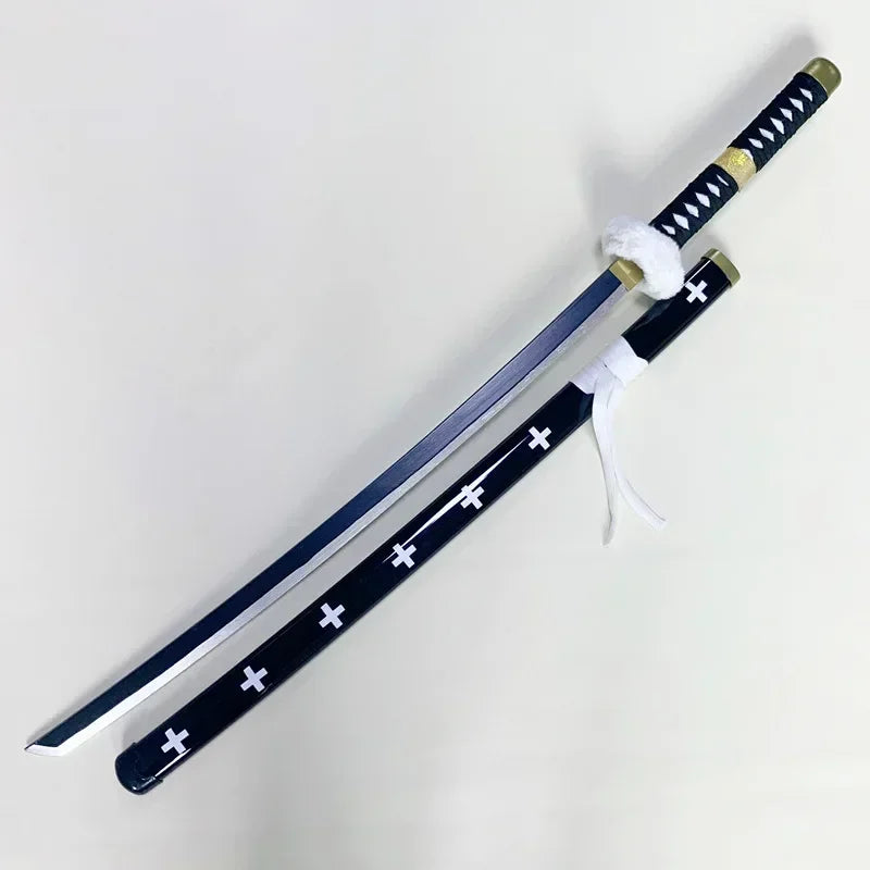 104cm Roronoa Zoro Sword Anime One Piece Cosplay Prop Knife Ninja Schwert Real Size Japanese Katana Original Samurai Sabre Toy