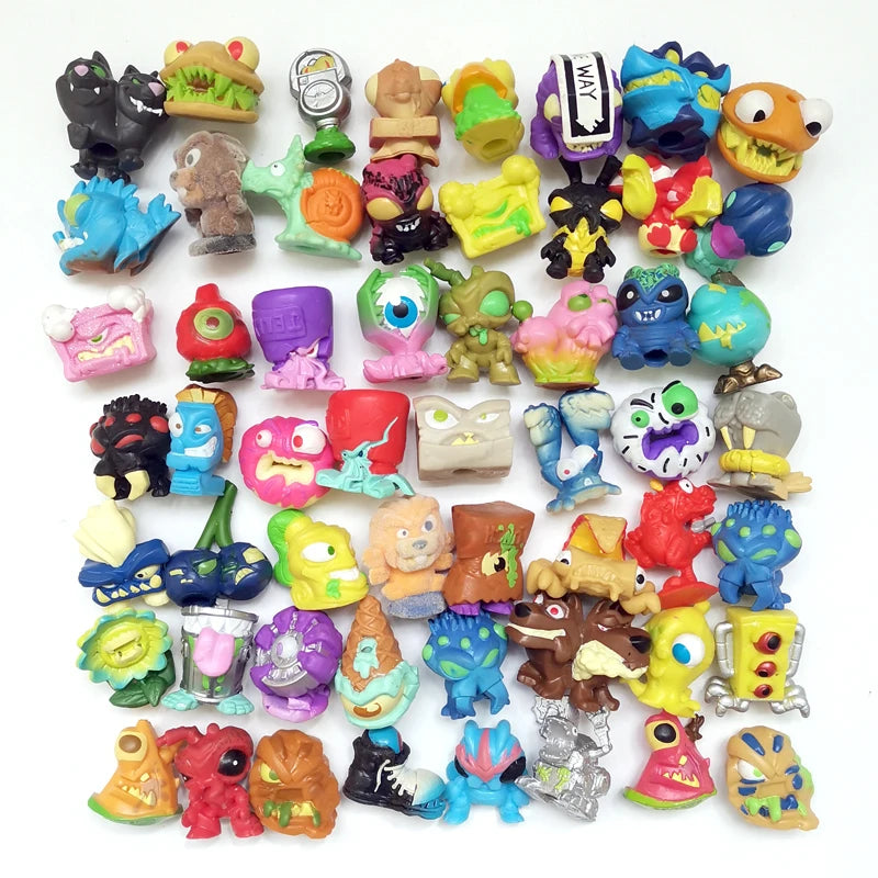 New Arrival 10pcs/lot Anime 3D Trash Figure Ugly Garbege Pack Soft Monster Model Toy Collectible Gift for Young Man Wholesale