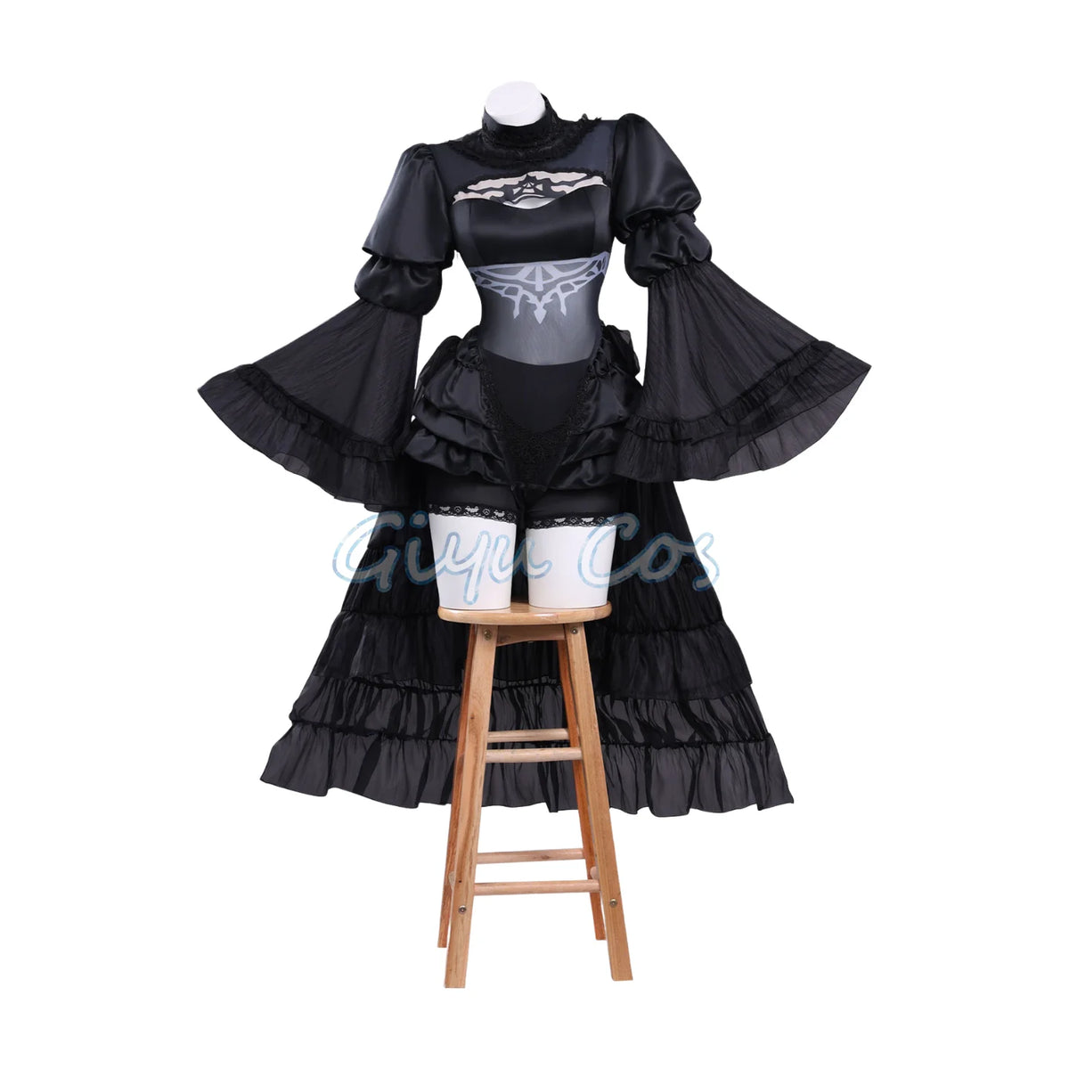 Yorha 2B Cosplay Costume Outfit Games Suit Women Role Play Costumes Halloween Party Wedding Dress