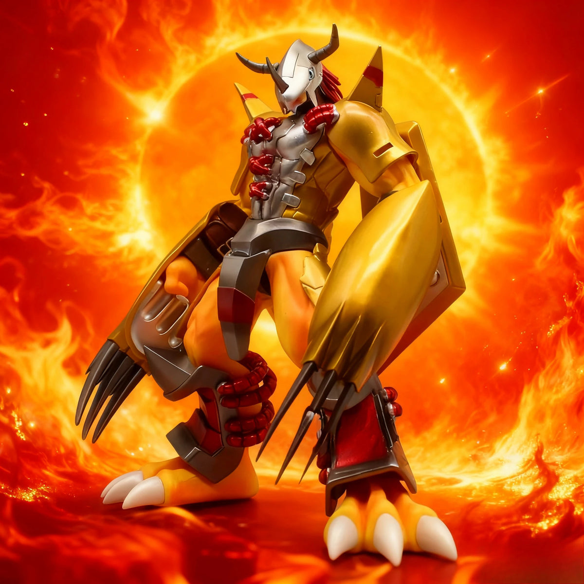 12cm Digimon Anime Figures Gk Greymon Agumon Figurine Cute Gabumon Pvc Action Figure Collectible Model Decoration Toys Gift Kids