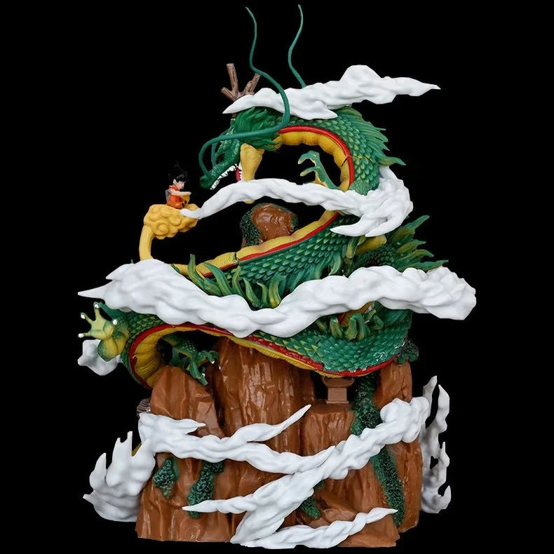 2026 New Hot 18.5cm/7.28in Anime Dragon Ball Z Figure Shenron Goku Action Figures Pvc Collection Model Toys for Gifts