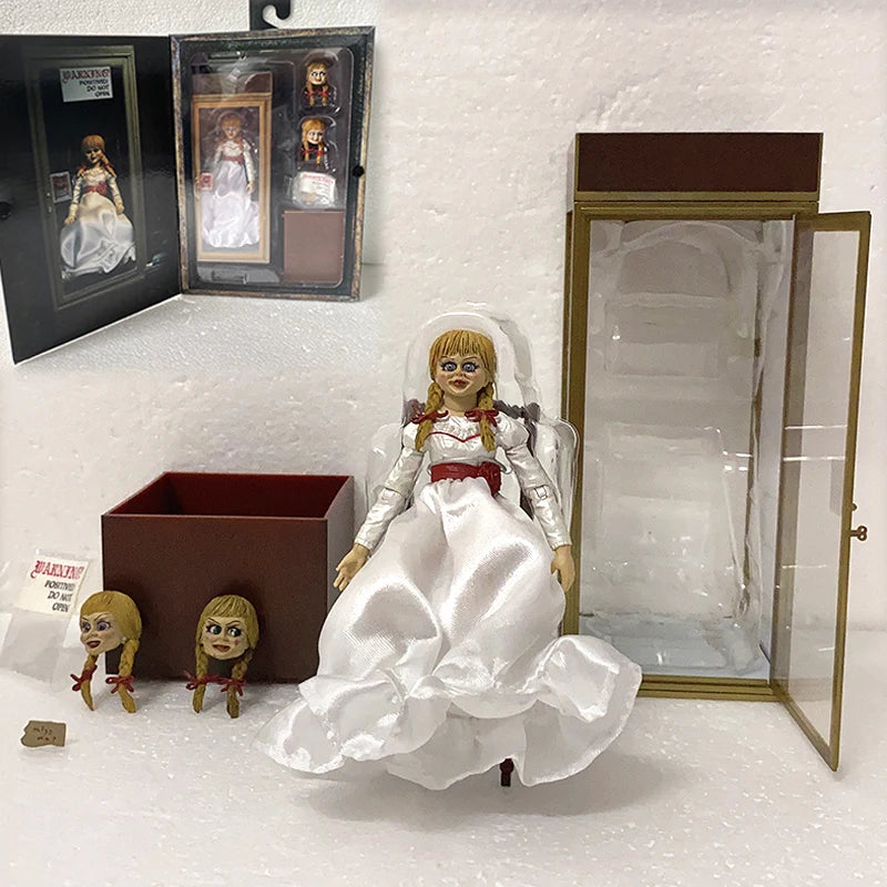 Figure Annabelle Comes Home Annabelle Figures Action Figure Model Toy Doll 18cm 7inch Real Clothes Joint Movable Decoration