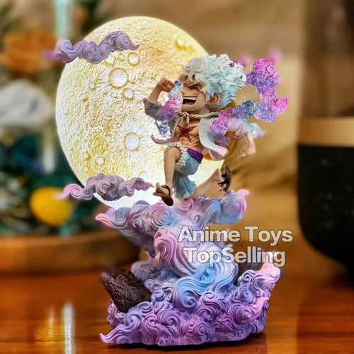 13.5cm/5.31in Anime One Piece Figure Moon Nika Luffy Action Figures Pvc Statue Collection Model Toys for Gifts