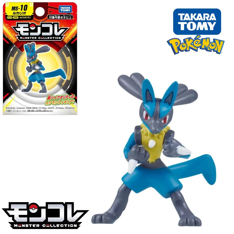 Pokemon Oringinal Psyduck Riolu Lucario Cinderace Armarouge Figure Toys Anime Tyranitar Dragapult Ceruledge Floragato Model Doll