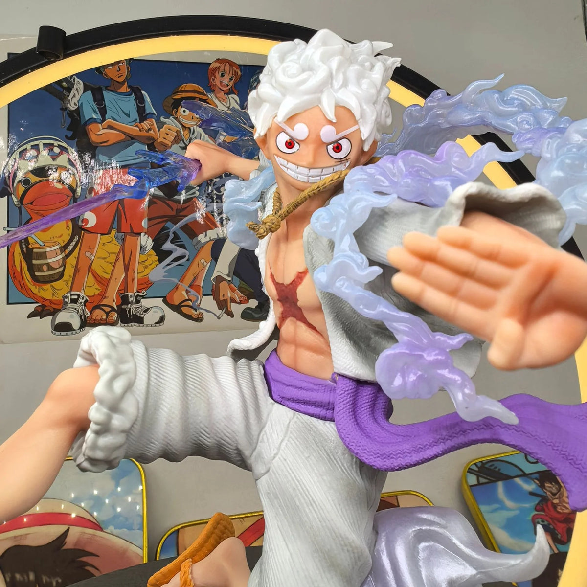 New Product In Stock Pirate Moon Running Battle Edition Jumping Light Up Handheld Model Desktop Ornament Holiday Surprise Gift