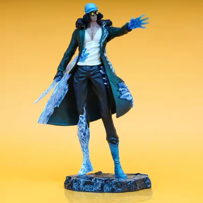 New 31cm One Piece Anime Figures Big Player Aokiji Kuzan Ice Age Figure Pvc Model Statue Doll Collection Decoration Toys