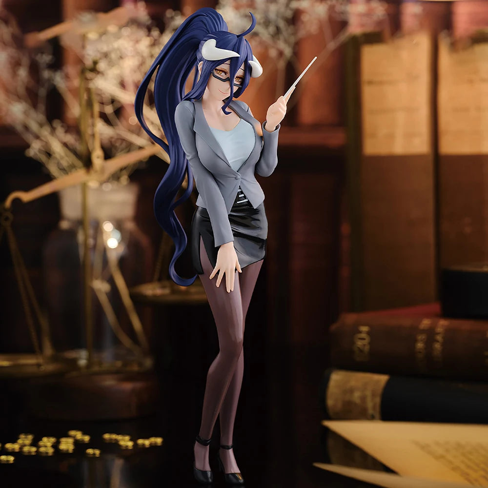Girl Albedo figure Albedo action figure Albedo standing figurine Doll PVC teacher Model Toys Adult Collection Statue Gifts 20cm