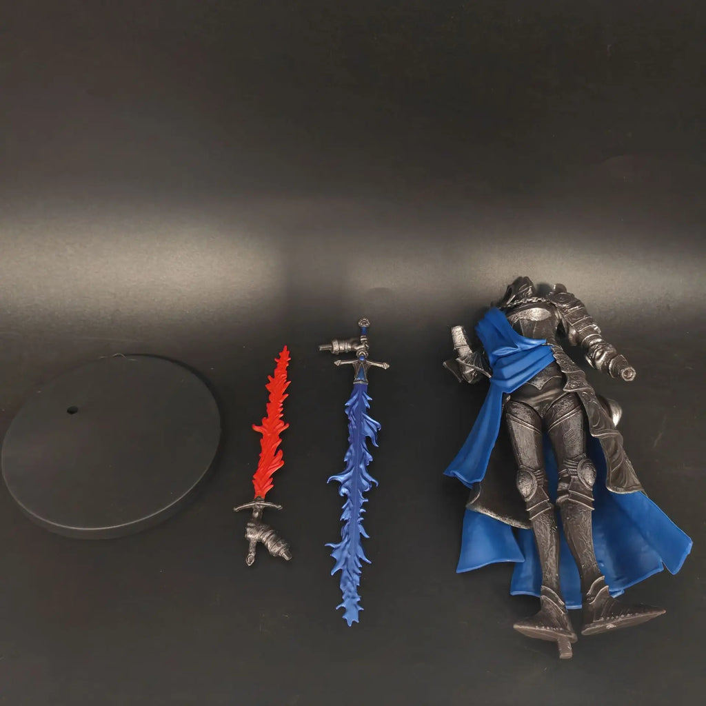 In-Stock Ring Rellana Twin Moon Knight Action Figure With Miquella'S Sword Collectible Statue Desktop Decor For Game Anime Fans