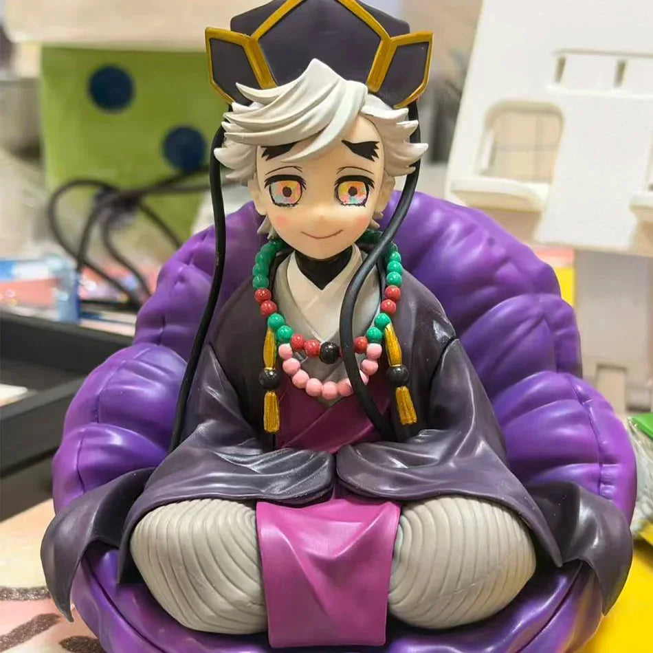 Hot Anime Demon Slayer Douma Premium Chokonose Noodle Stopper Anime Figure Action Figures Collection PVC Model Toys