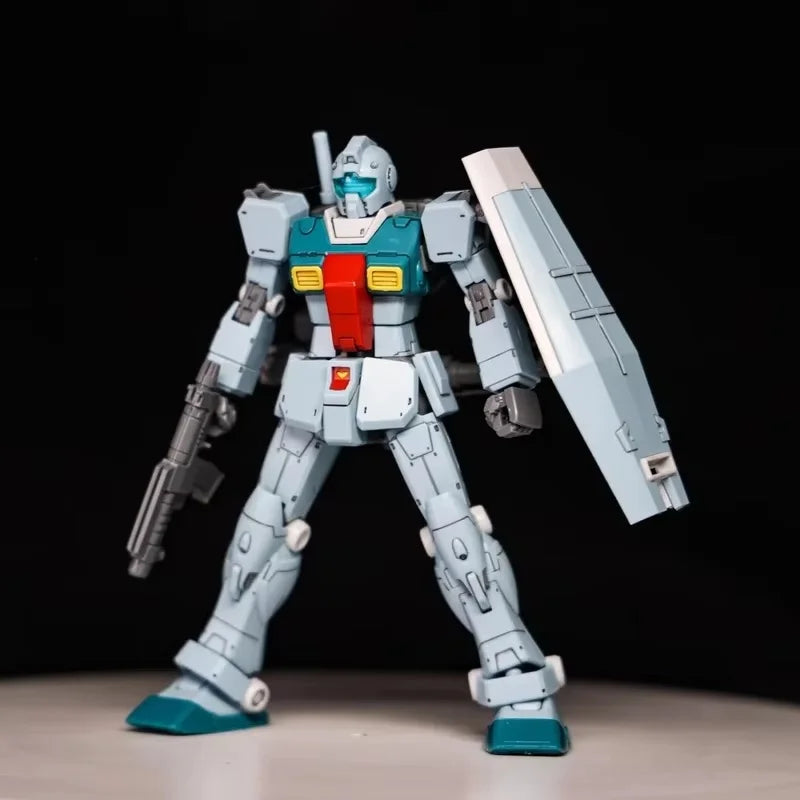 GK HG 1/144 Cucuruz Doan's Island Gm Sleggar Mecha Assembly Model Kit Action Figures Desktop Decoration Doll Collectible Toys