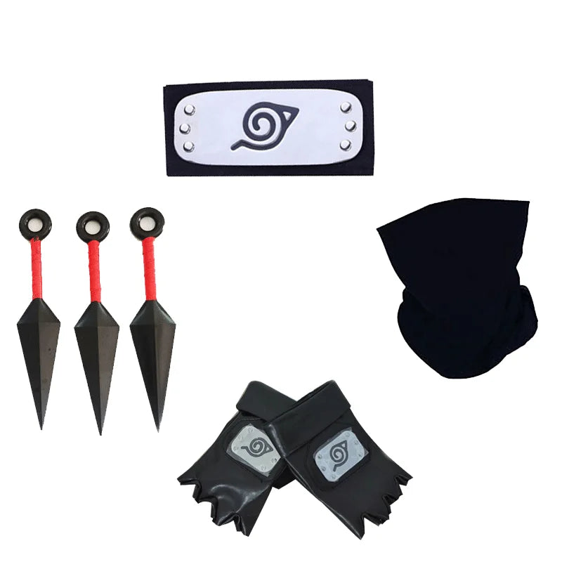 Kakashi Gloves & Headband Set