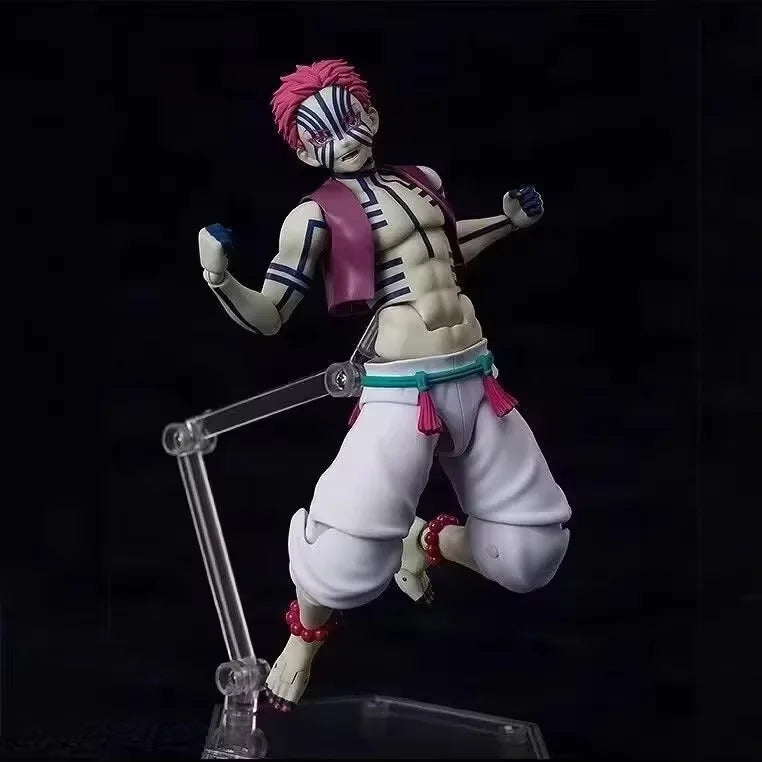 Anime Demon Slayer Figma Sp-146 Akaza Hakuji Action Figures Twelve Kizuki Figurine Toy Decoration Collection Model Doll Gift